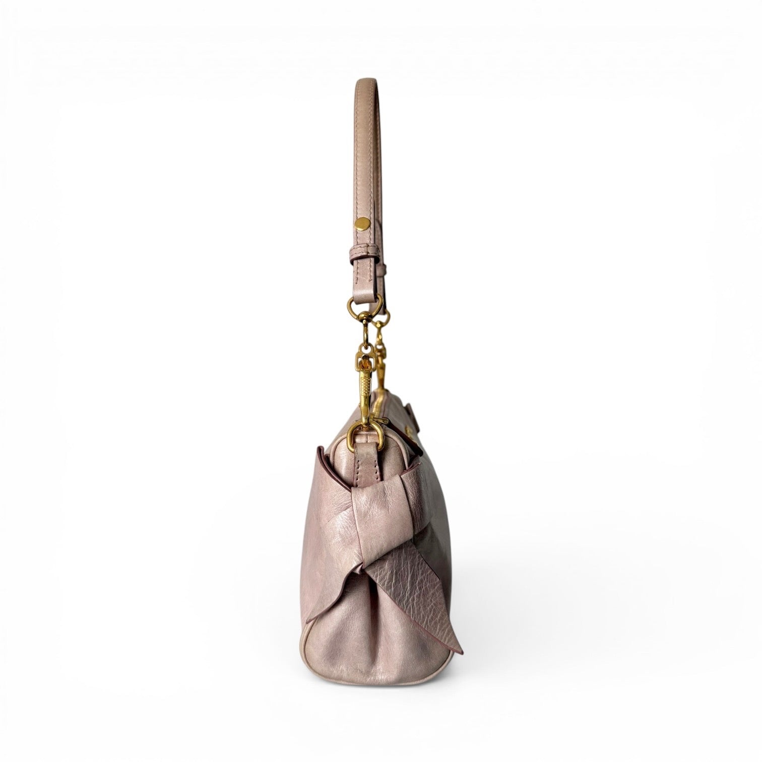 Miu Miu Pink Bow Shoulder Bag