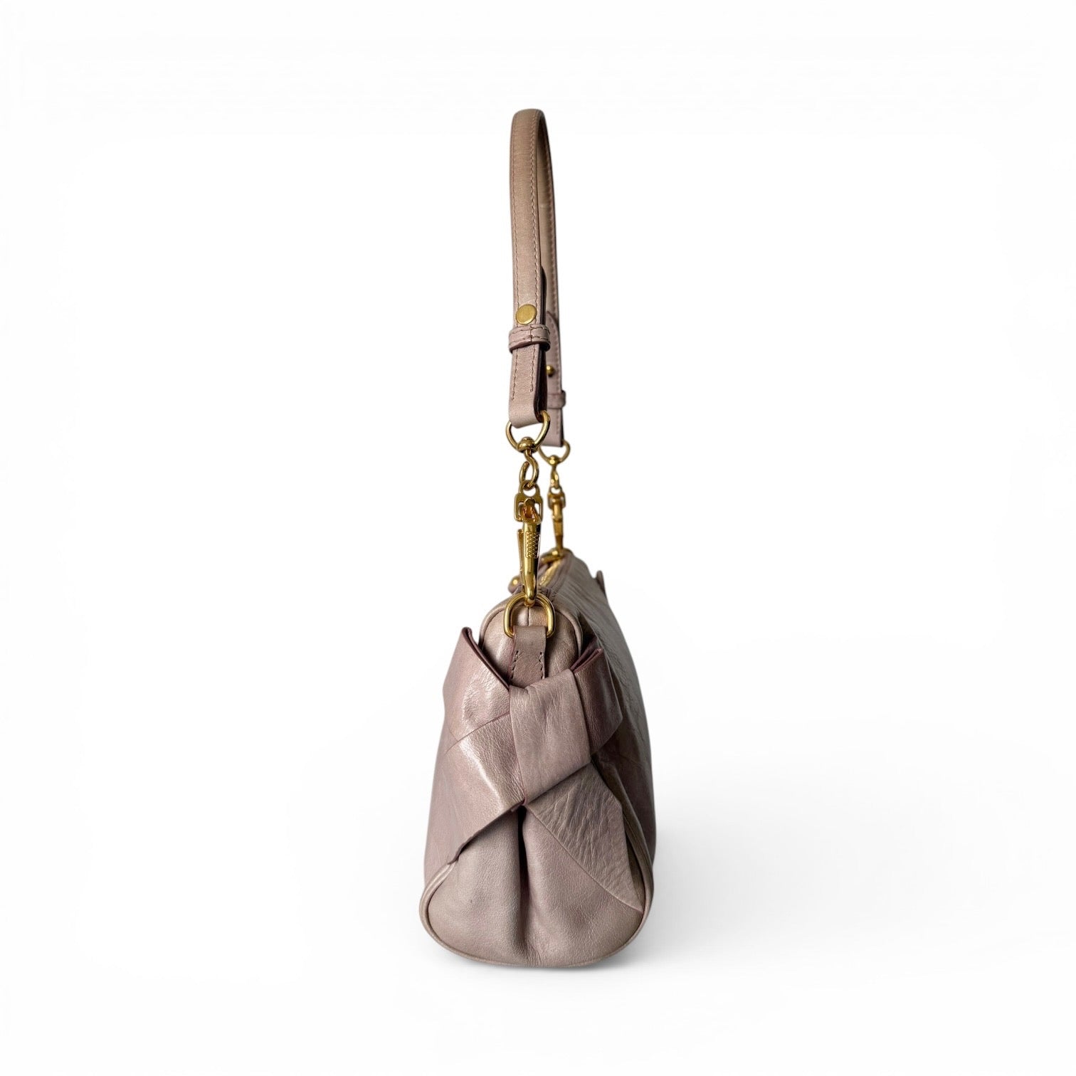Miu Miu Pink Bow Shoulder Bag