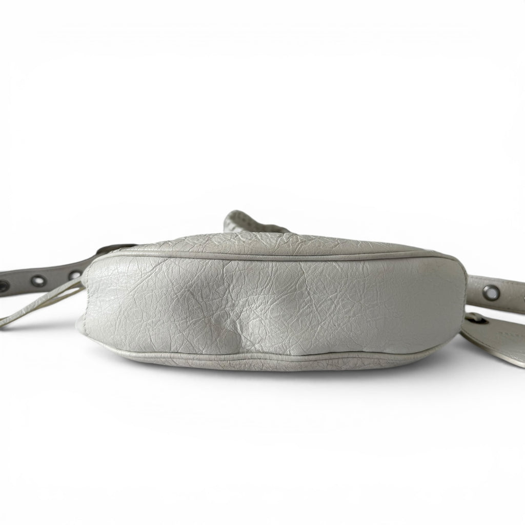 Balenciaga Le Cagole Shoulder Bag XS in White