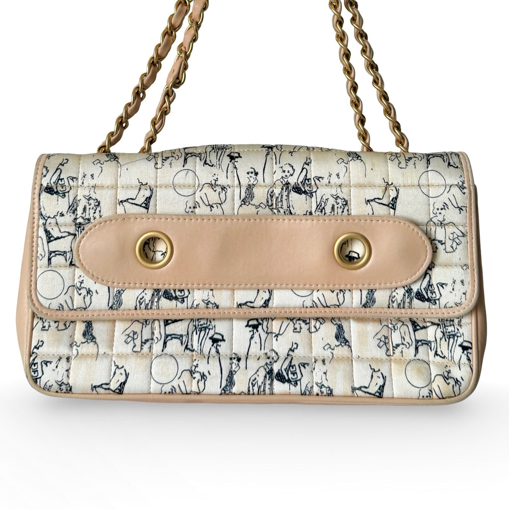 Chanel Coco Mademoiselle Scarf Flap Bag