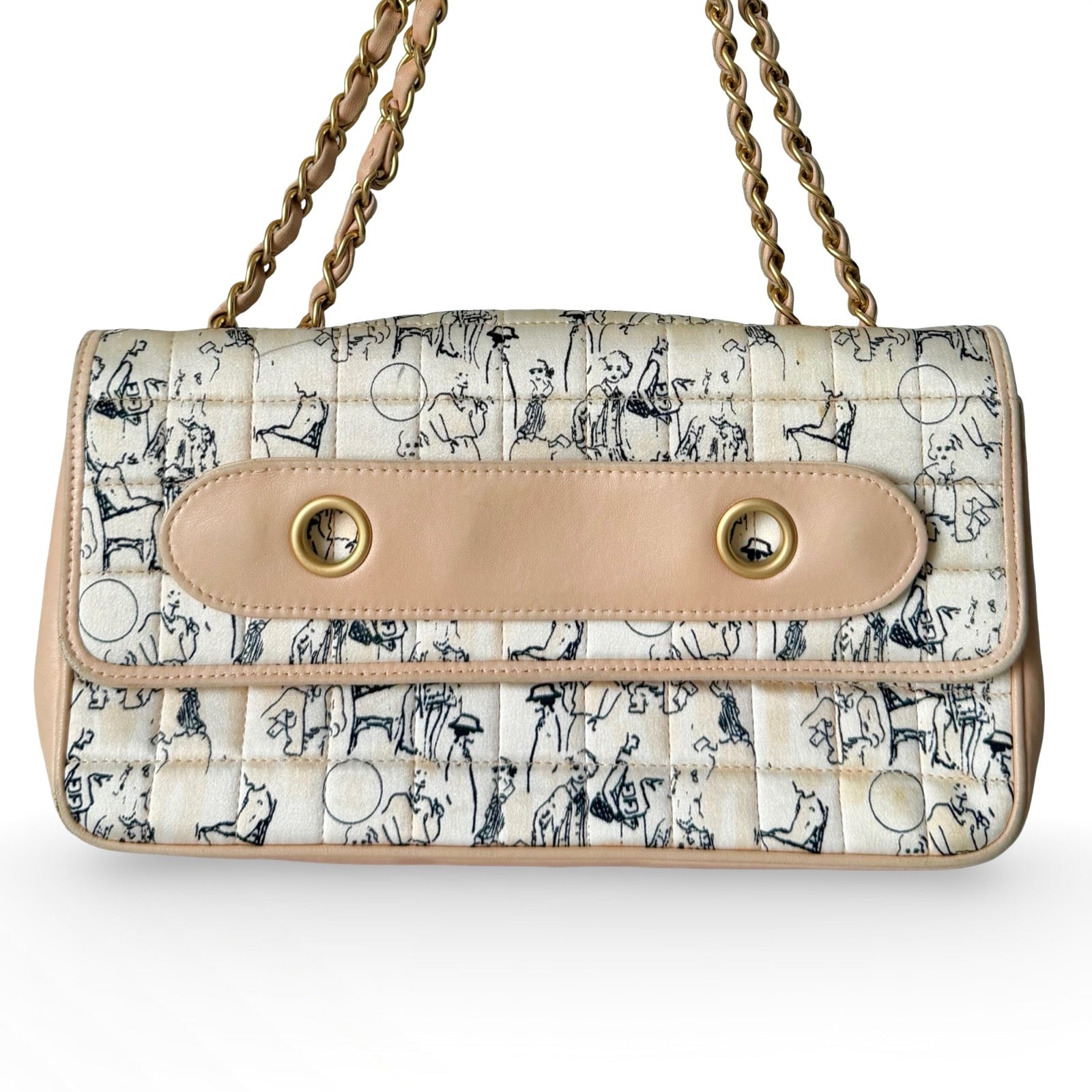 Chanel Coco Mademoiselle Scarf Flap Bag