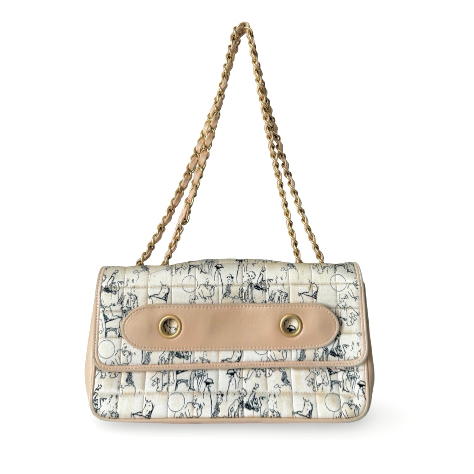 Chanel Coco Mademoiselle Scarf Flap Bag