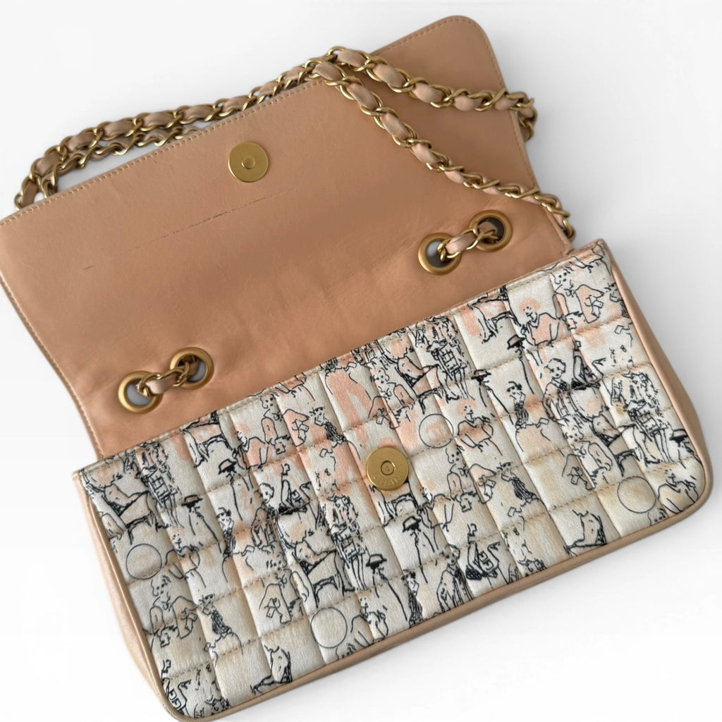 Chanel Coco Mademoiselle Scarf Flap Bag