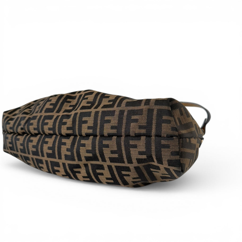 Fendi Zucca Star Studded Chef Large Hobo Bag