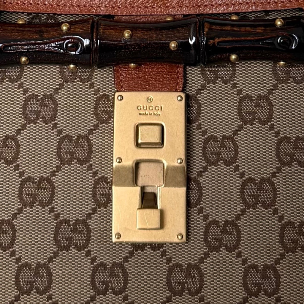 Gucci GG Canvas Bullet Bag