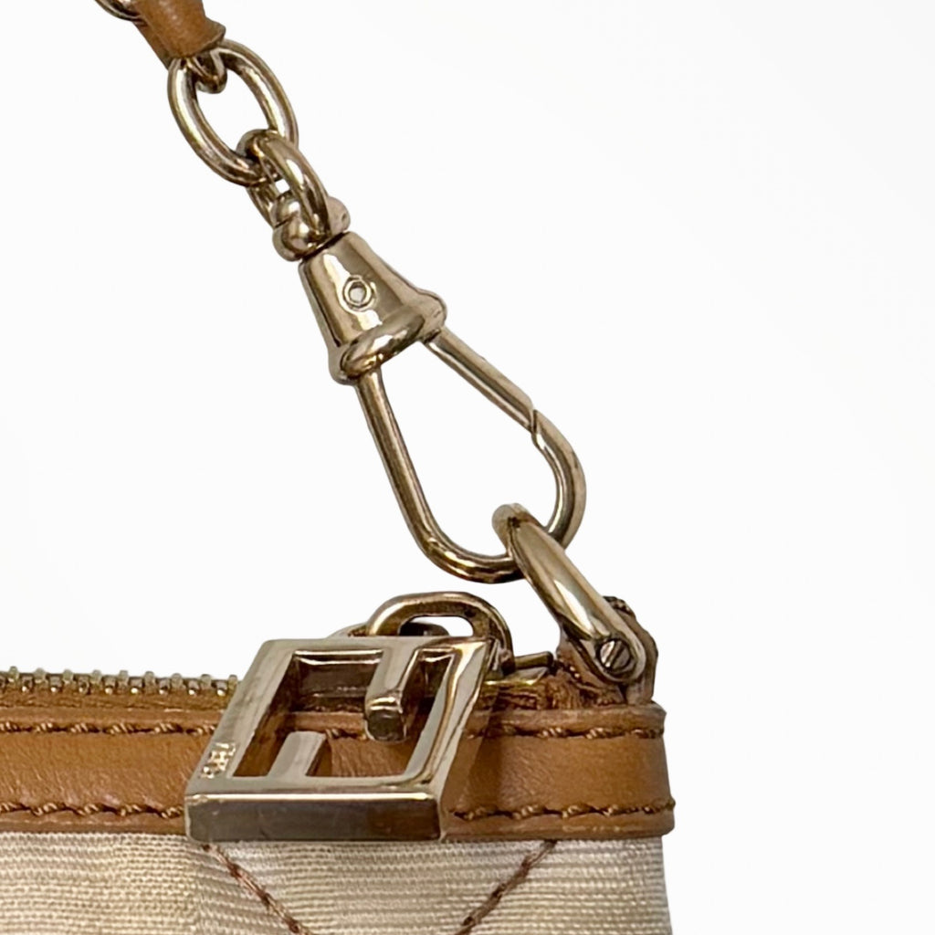 Fendi Quilted Chain Shoulder Bag