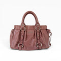 Miu Miu Pink Vitello Shoulder Bag
