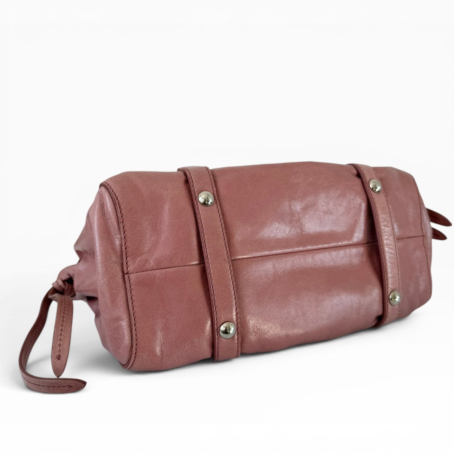 Miu Miu Pink Vitello Shoulder Bag