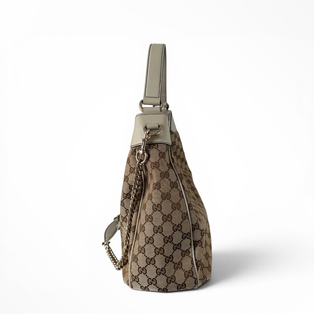 Gucci Medium GG Canvas Emily Hobo