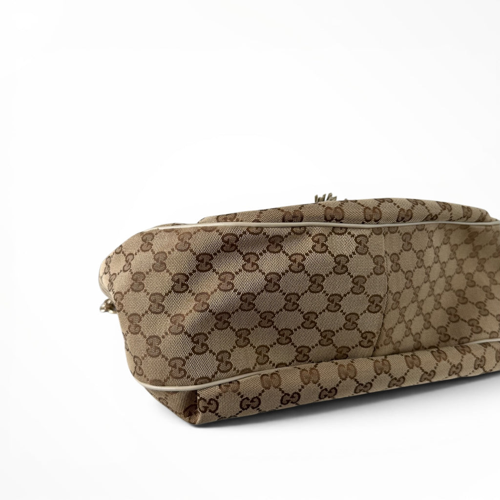 Gucci Medium GG Canvas Emily Hobo