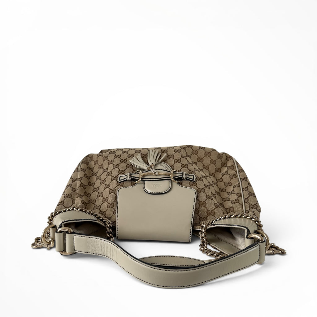 Gucci Medium GG Canvas Emily Hobo