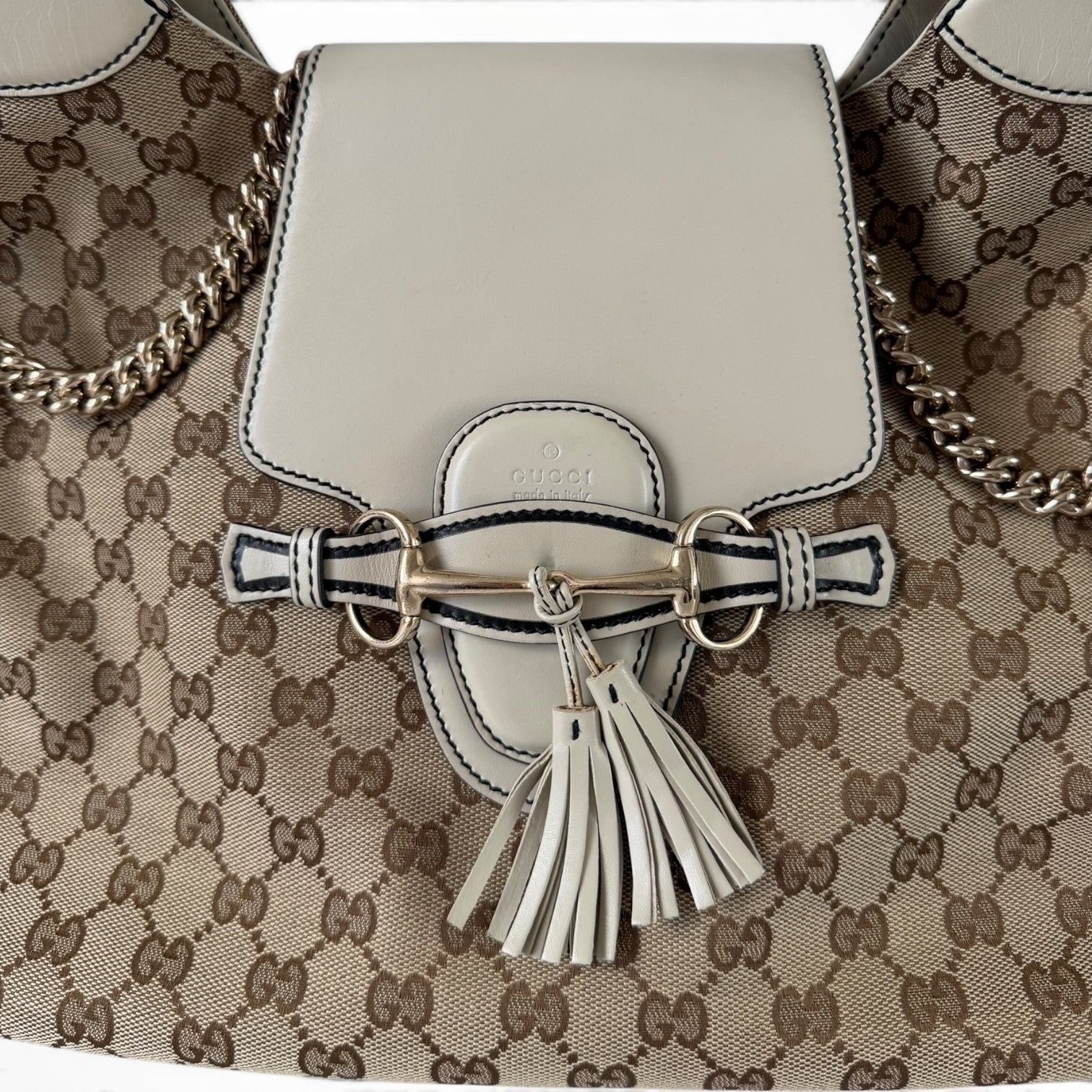 Gucci Medium GG Canvas Emily Hobo