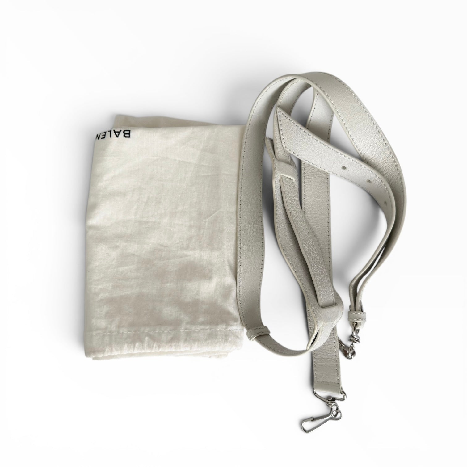 Balenciaga Le City Bag Medium Off White