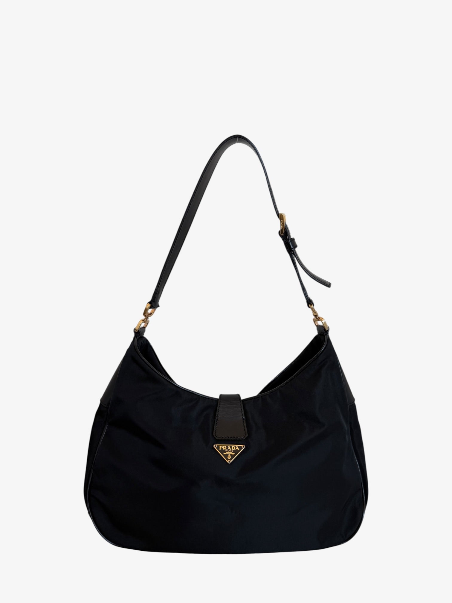 Prada Tessuto Nylon Shoulder Bag
