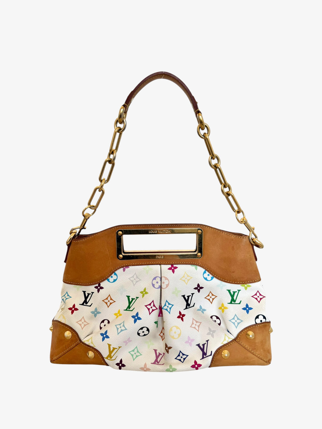 Louis Vuitton Judy MM Multicolor Chain Shoulder Bag