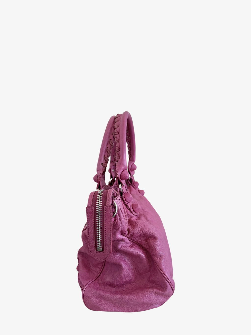 Balenciaga Motocross Giant 21 City Pink Lambskin