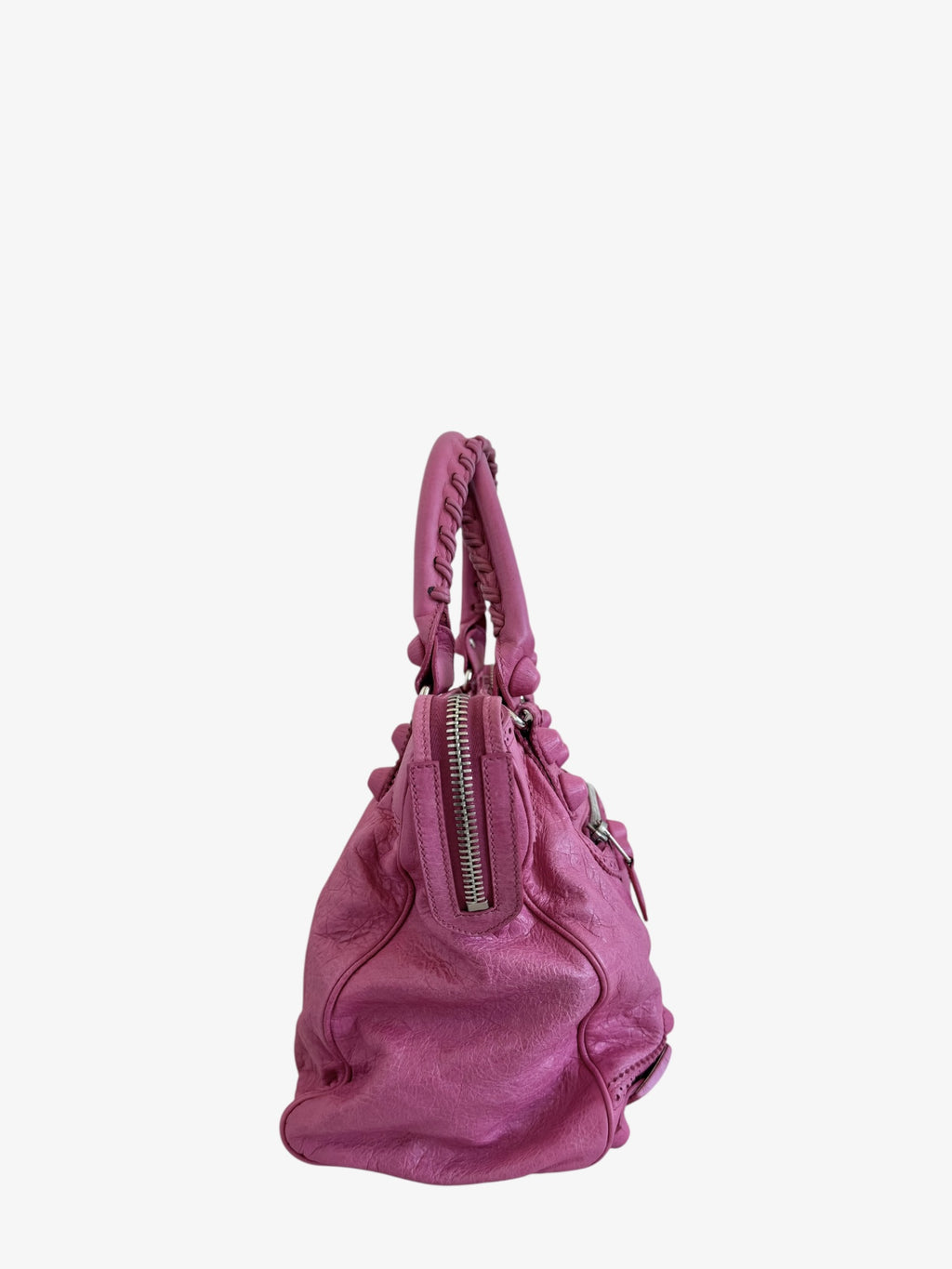 Balenciaga Motocross Giant 21 City Pink Lambskin