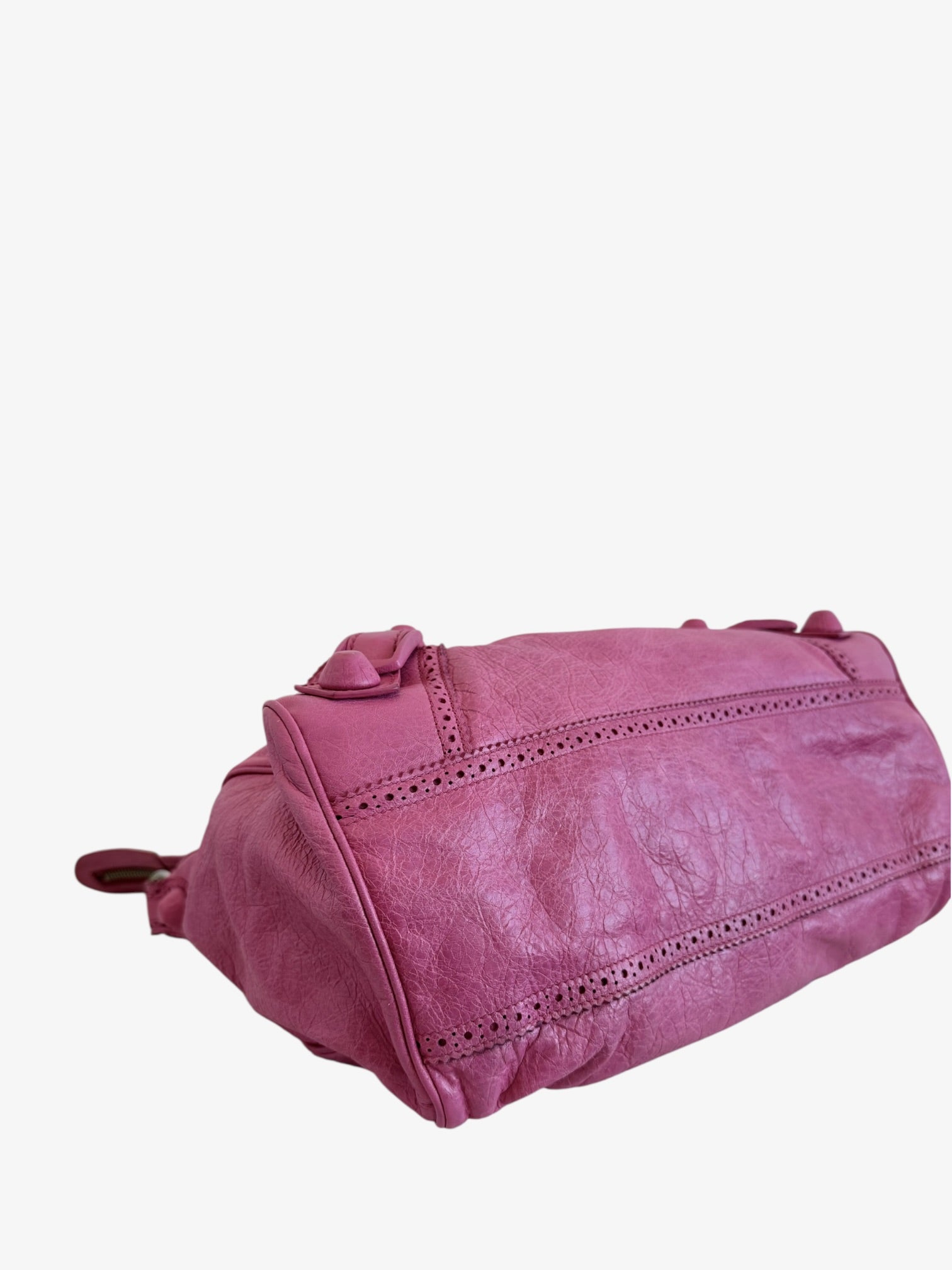 Balenciaga Motocross Giant 21 City Pink Lambskin