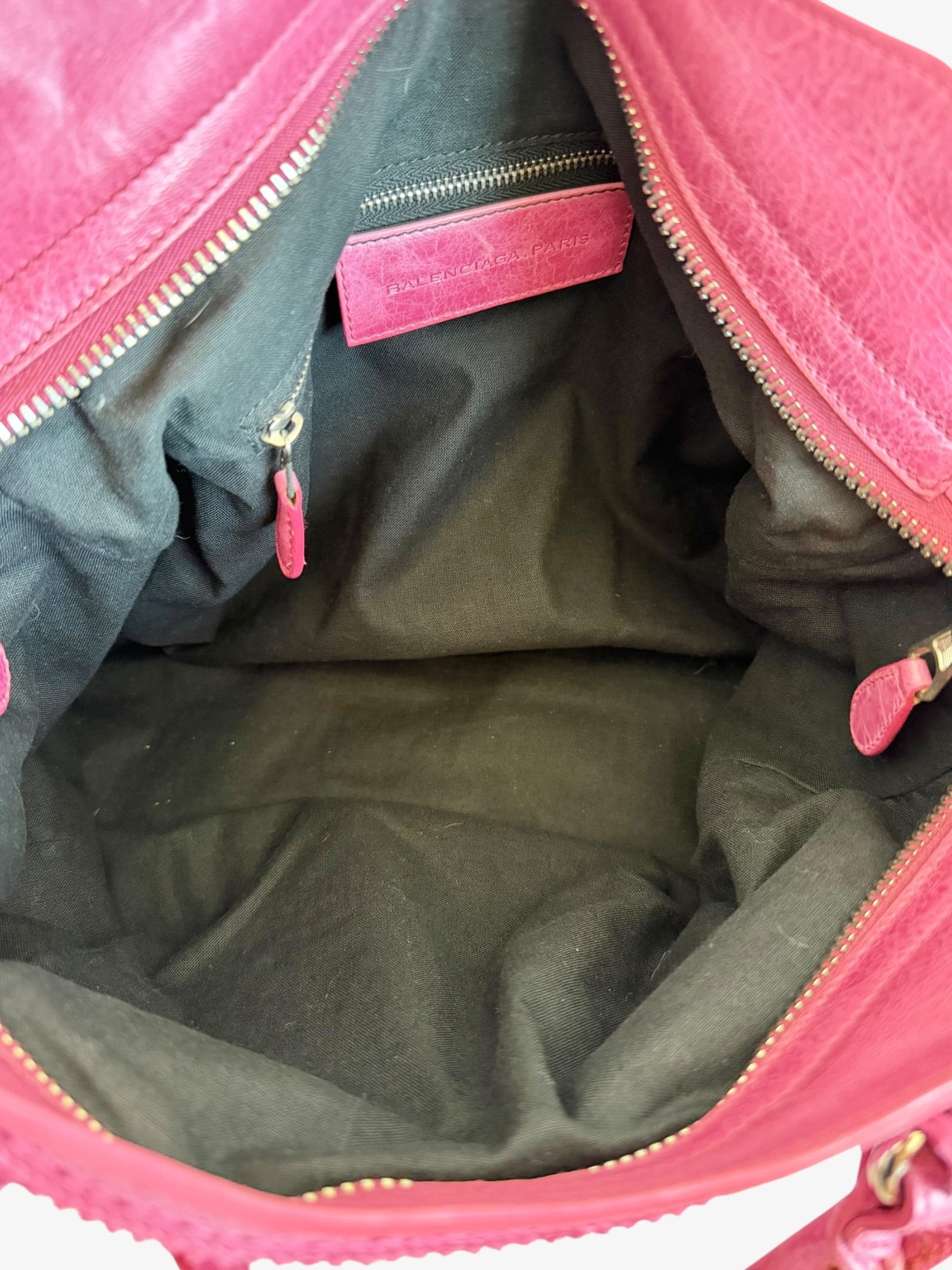 Balenciaga Motocross Giant 21 City Pink Lambskin