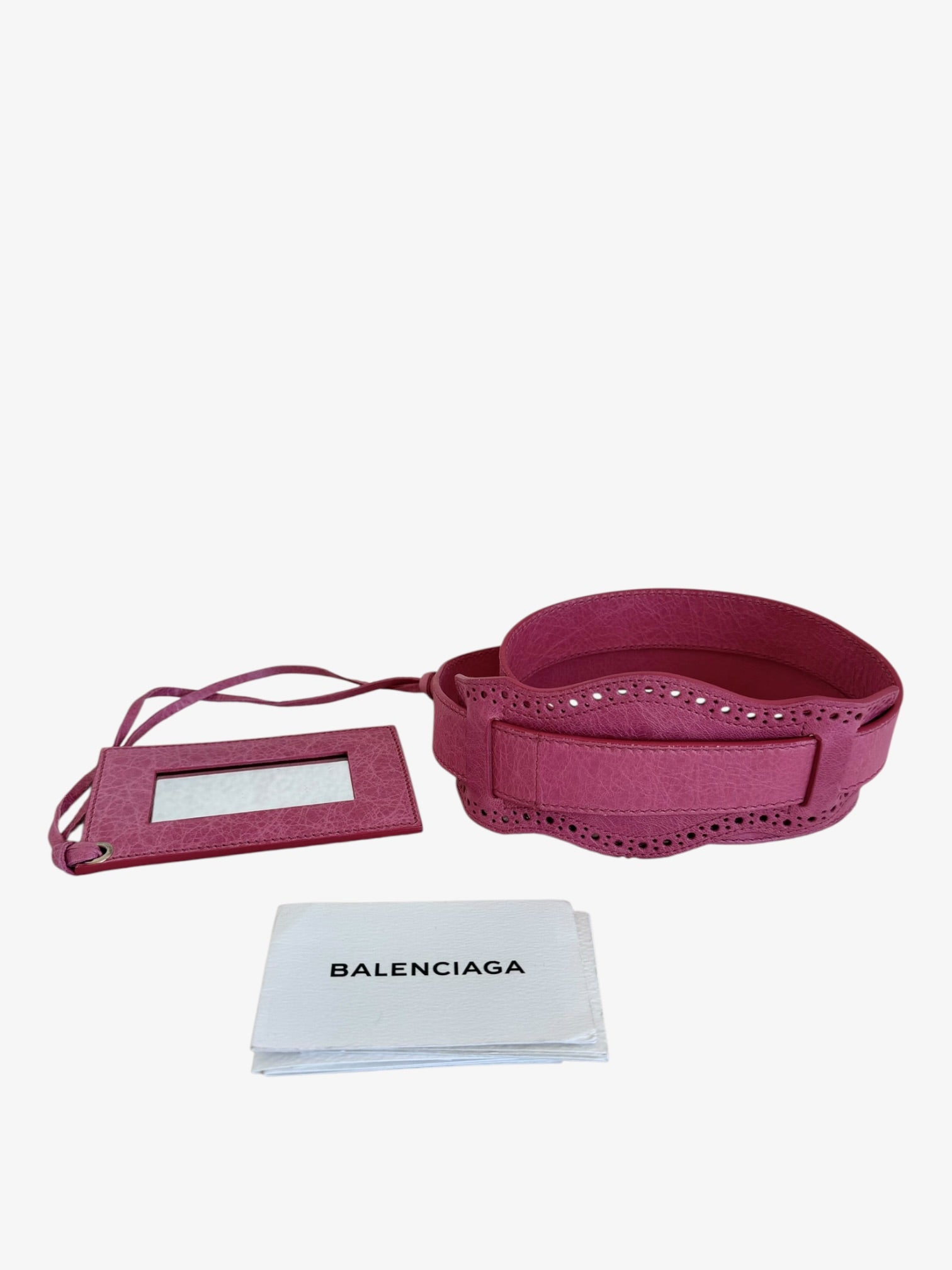 Balenciaga Motocross Giant 21 City Pink Lambskin