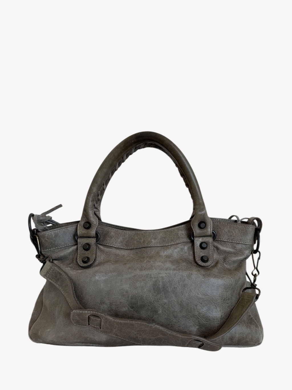 Balenciaga Classic The First Handbag Gray