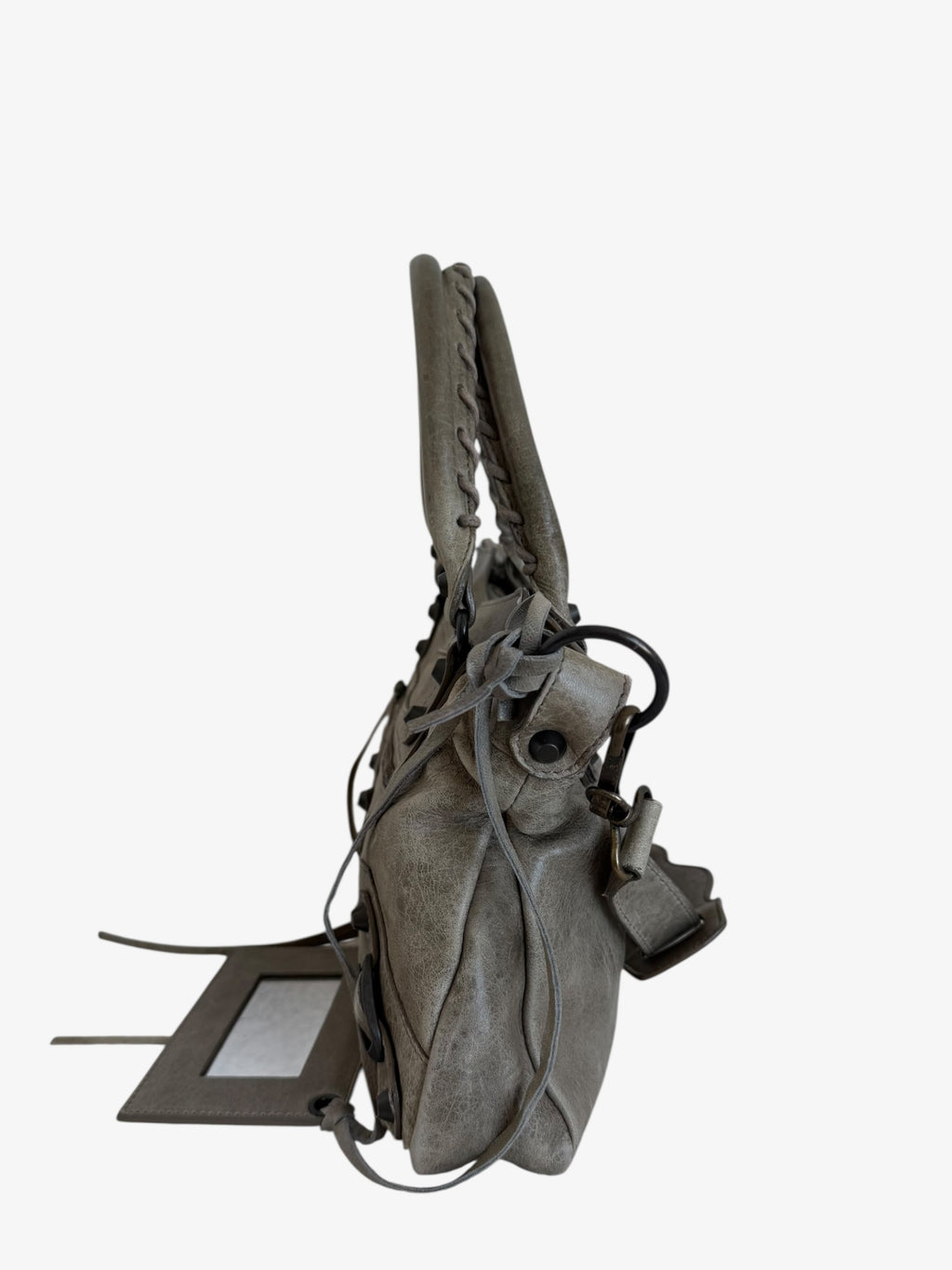 Balenciaga Classic The First Handbag Gray