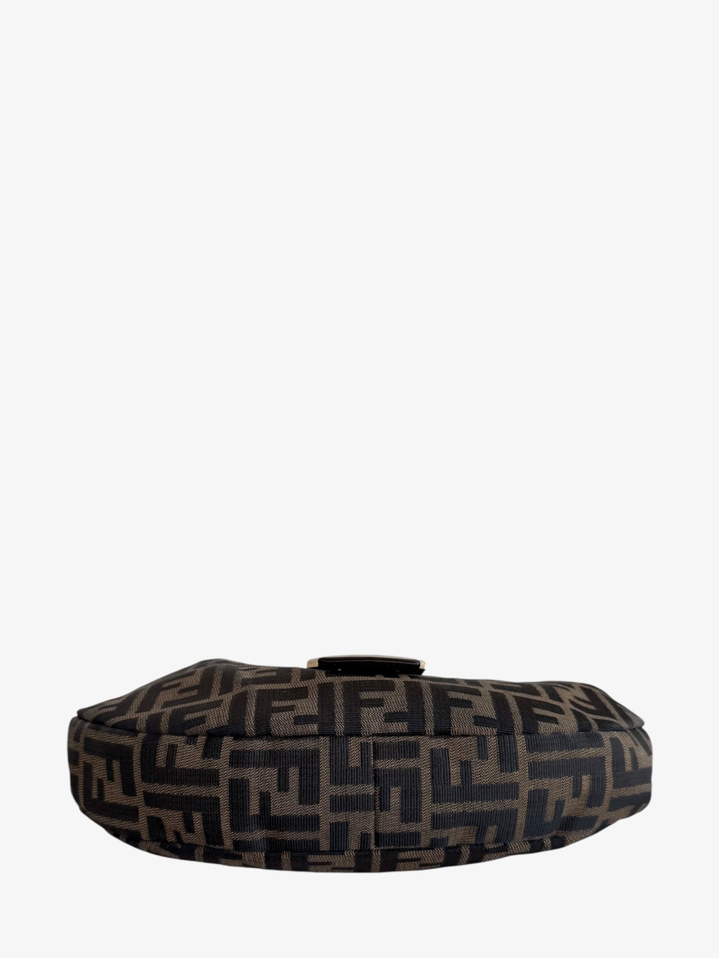 Fendi Zucca Croissant Shoulder Bag