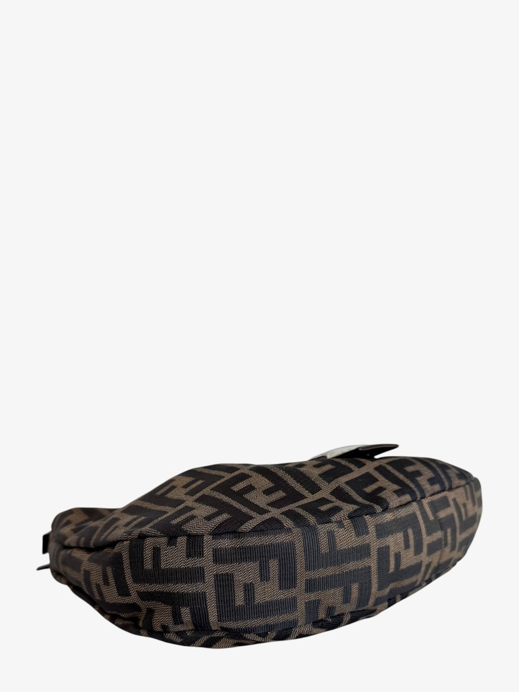 Fendi Zucca Croissant Shoulder Bag