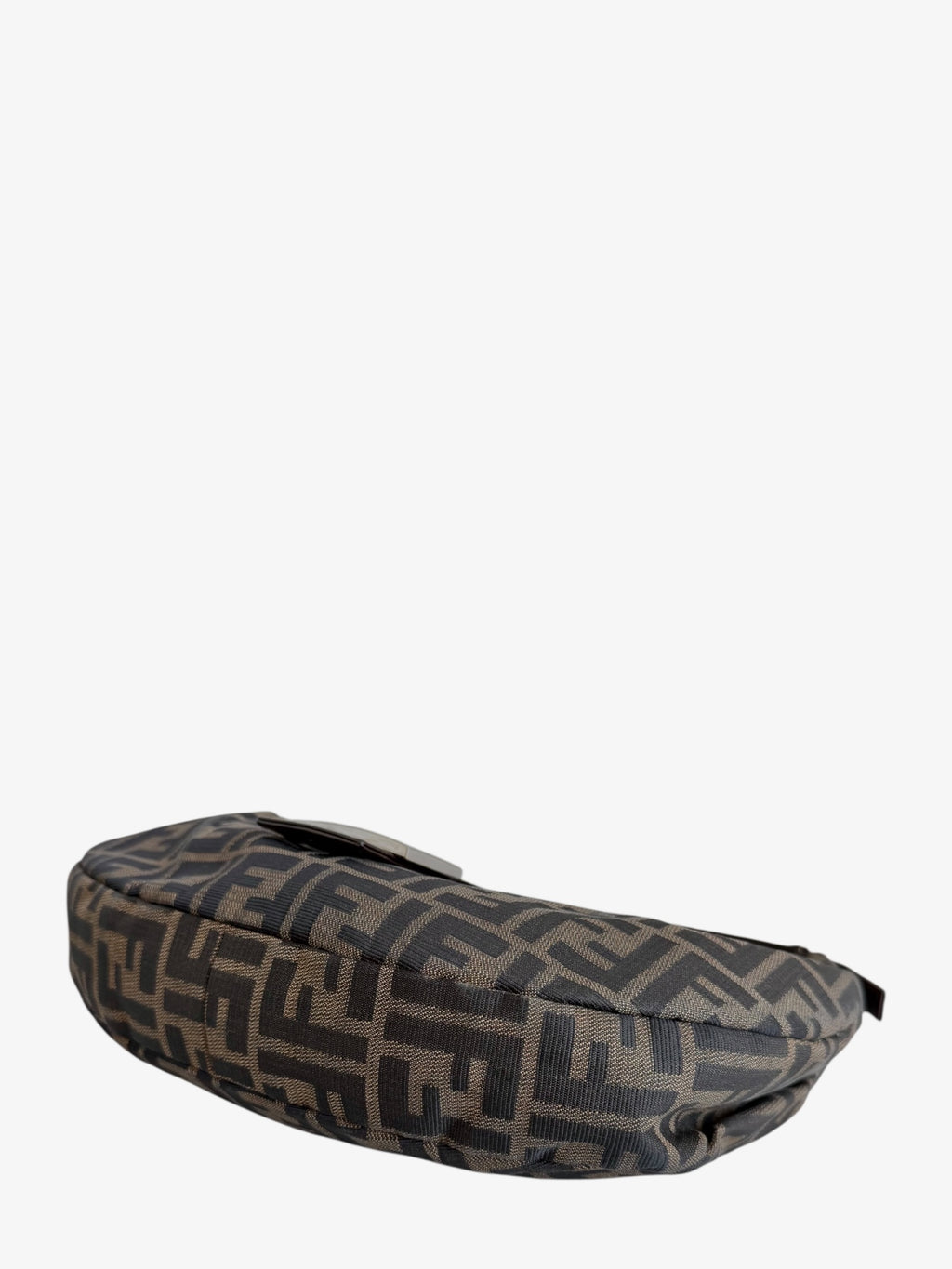 Fendi Zucca Croissant Shoulder Bag