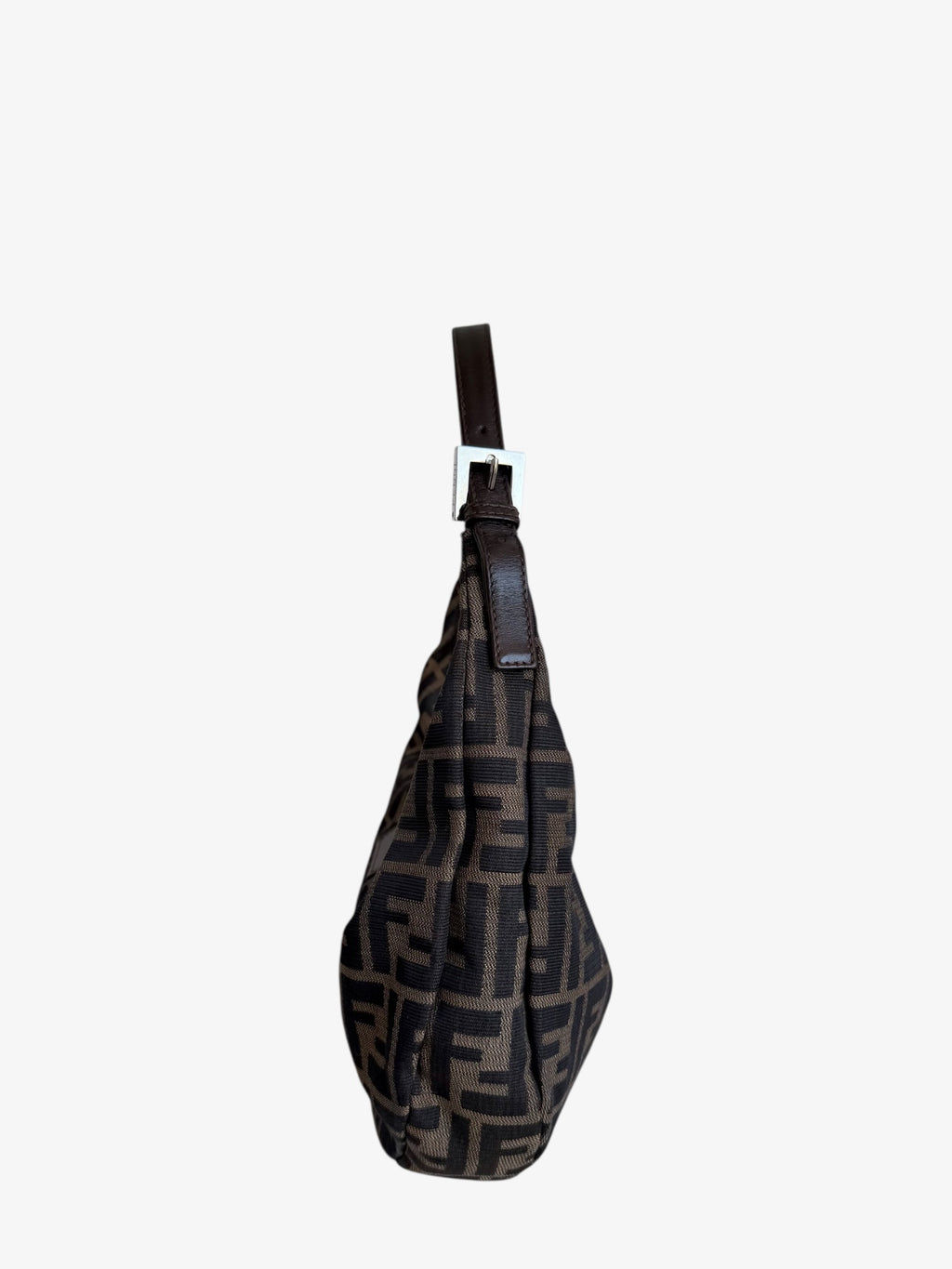 Fendi Zucca Croissant Shoulder Bag