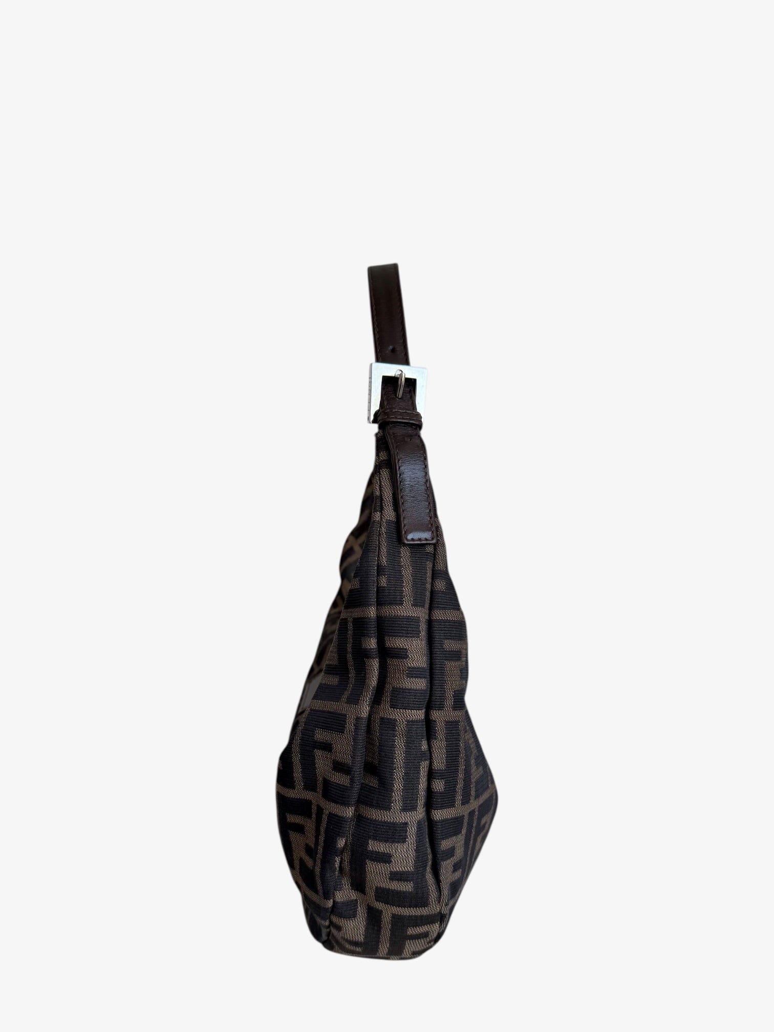 Fendi Zucca Croissant Shoulder Bag