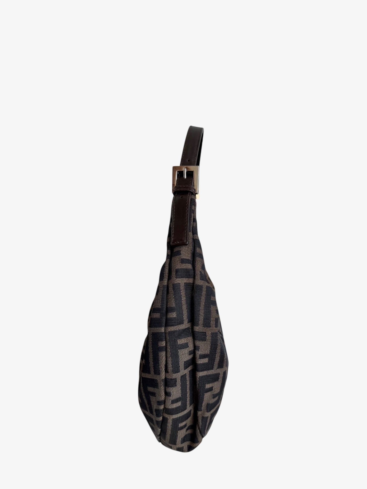 Fendi Zucca Croissant Shoulder Bag