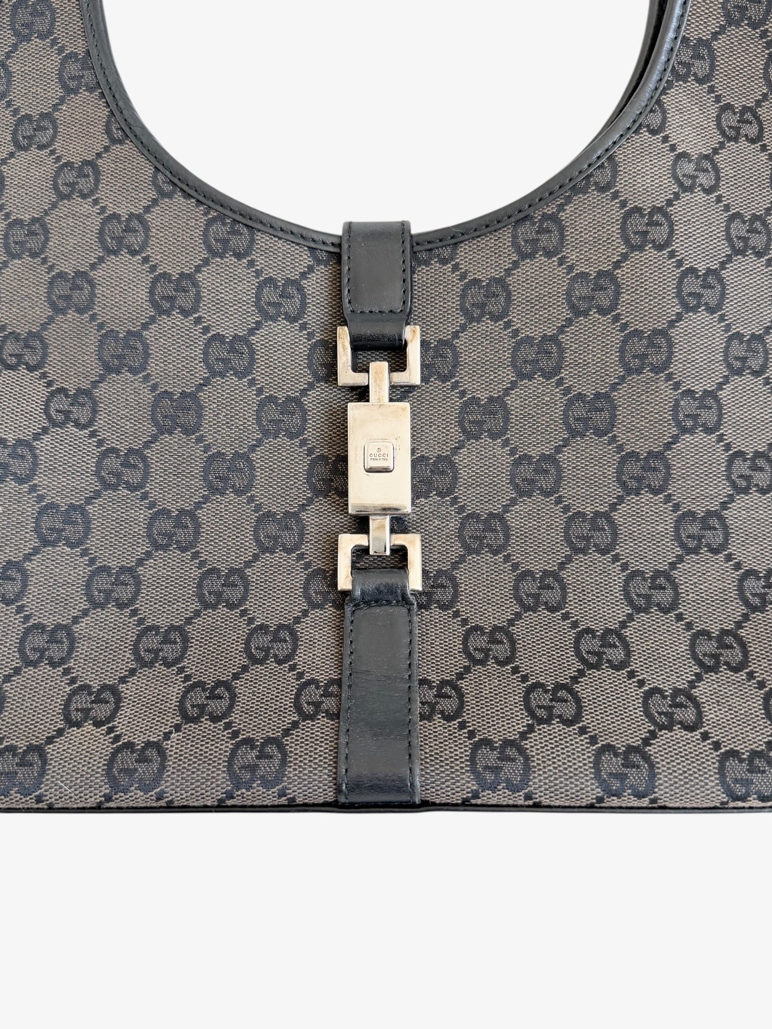 Gucci GG Canvas Jackie Shoulder Bag