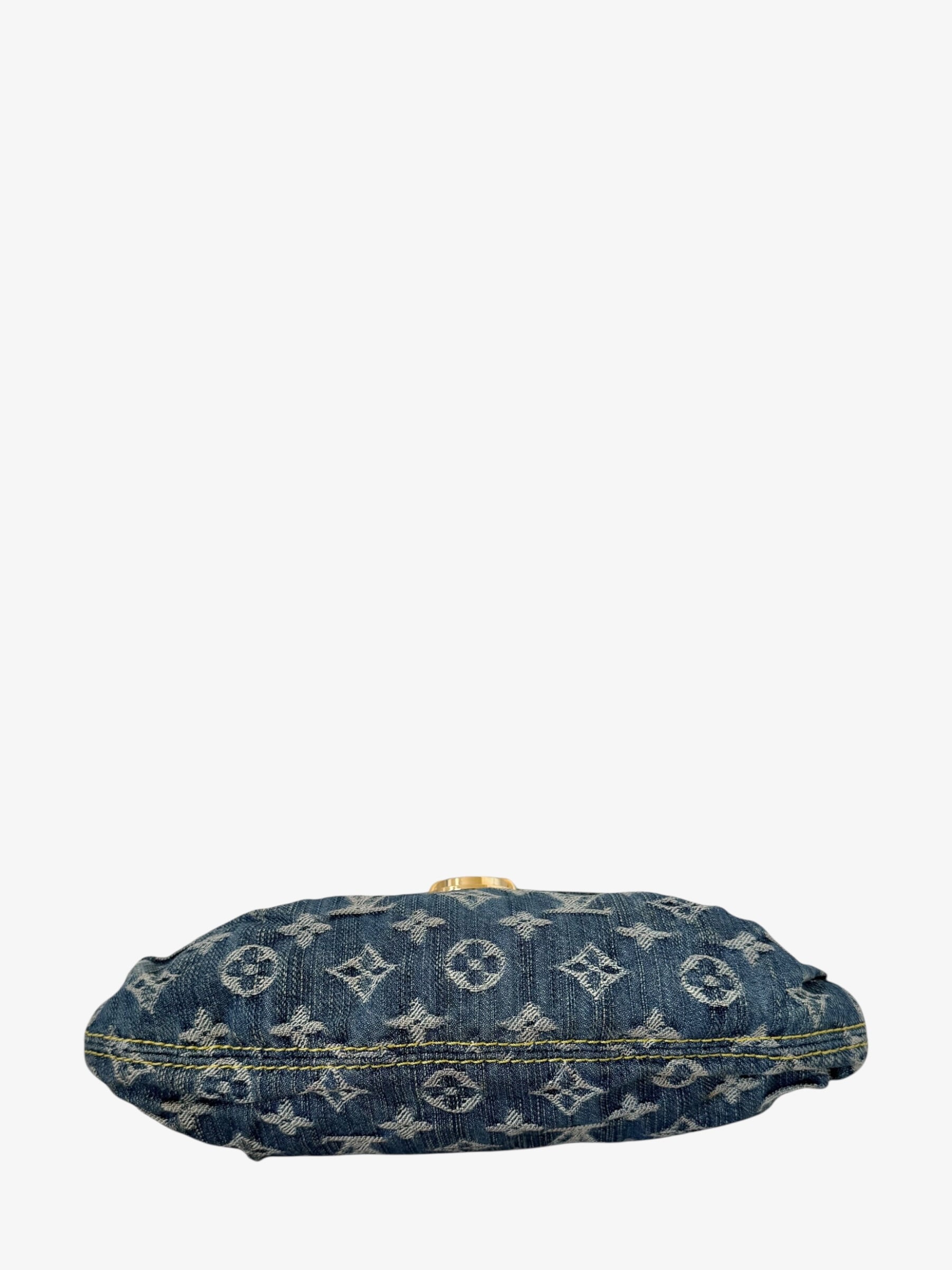 Louis Vuitton Denim Mini Pleaty Shoulder Bag