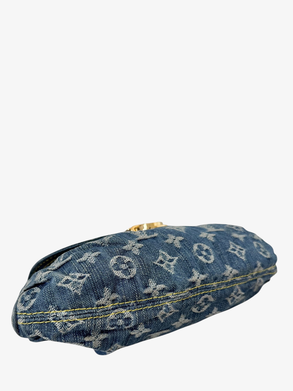 Louis Vuitton Denim Mini Pleaty Shoulder Bag