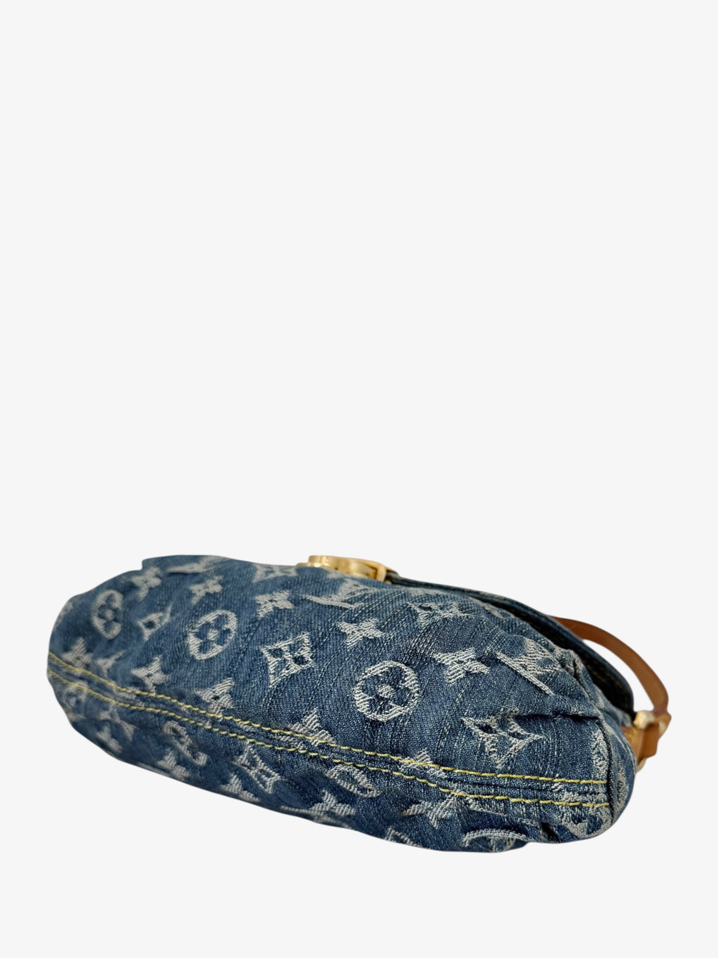 Louis Vuitton Denim Mini Pleaty Shoulder Bag