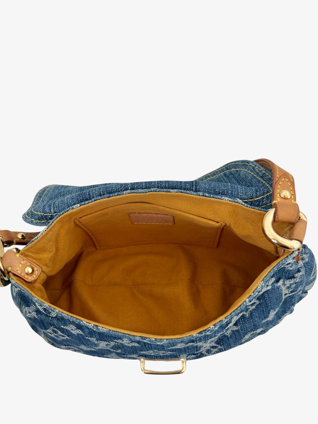 Louis Vuitton Denim Mini Pleaty Shoulder Bag