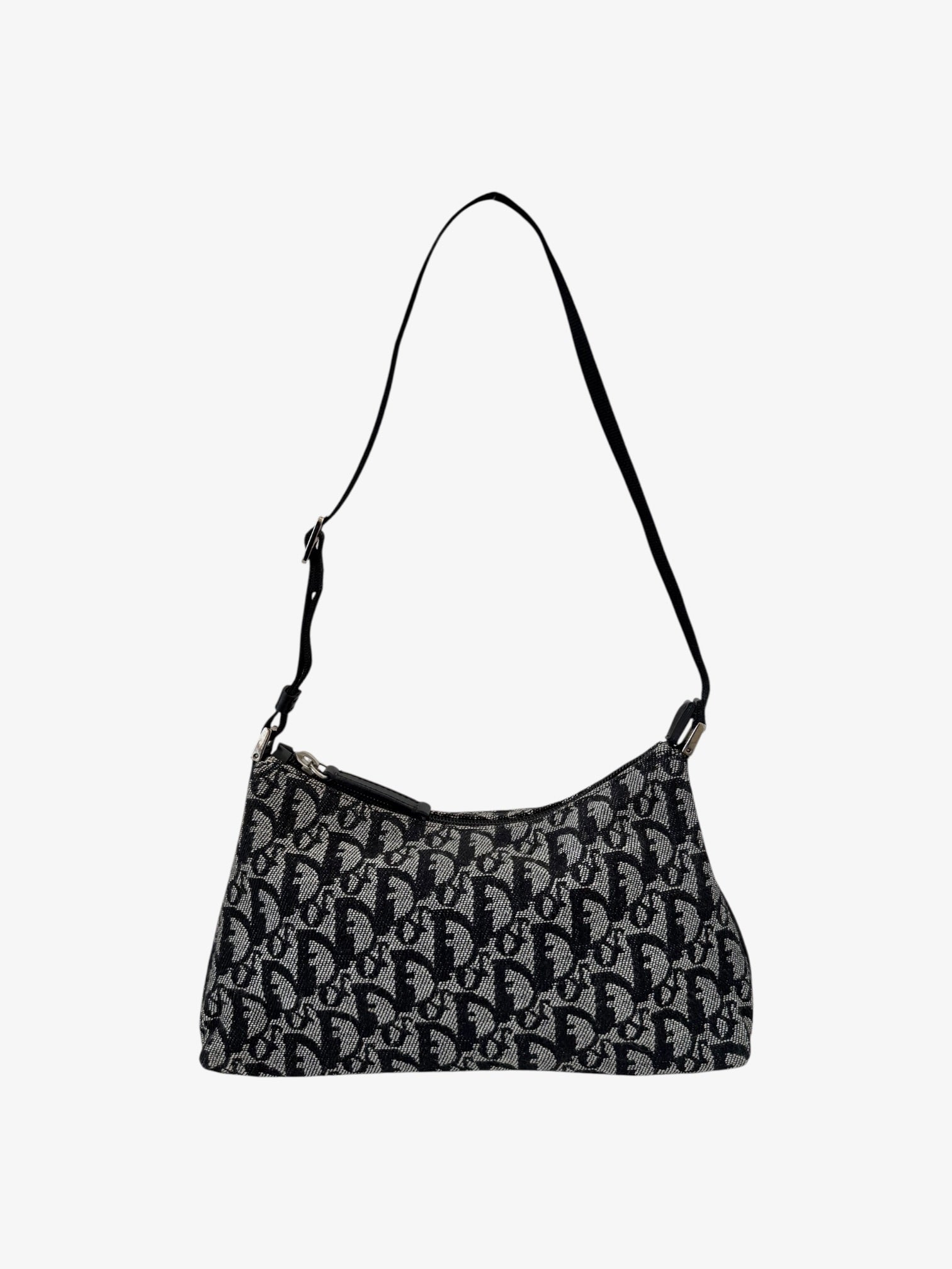 Christian Dior Trotter Canvas Shoulder Bag
