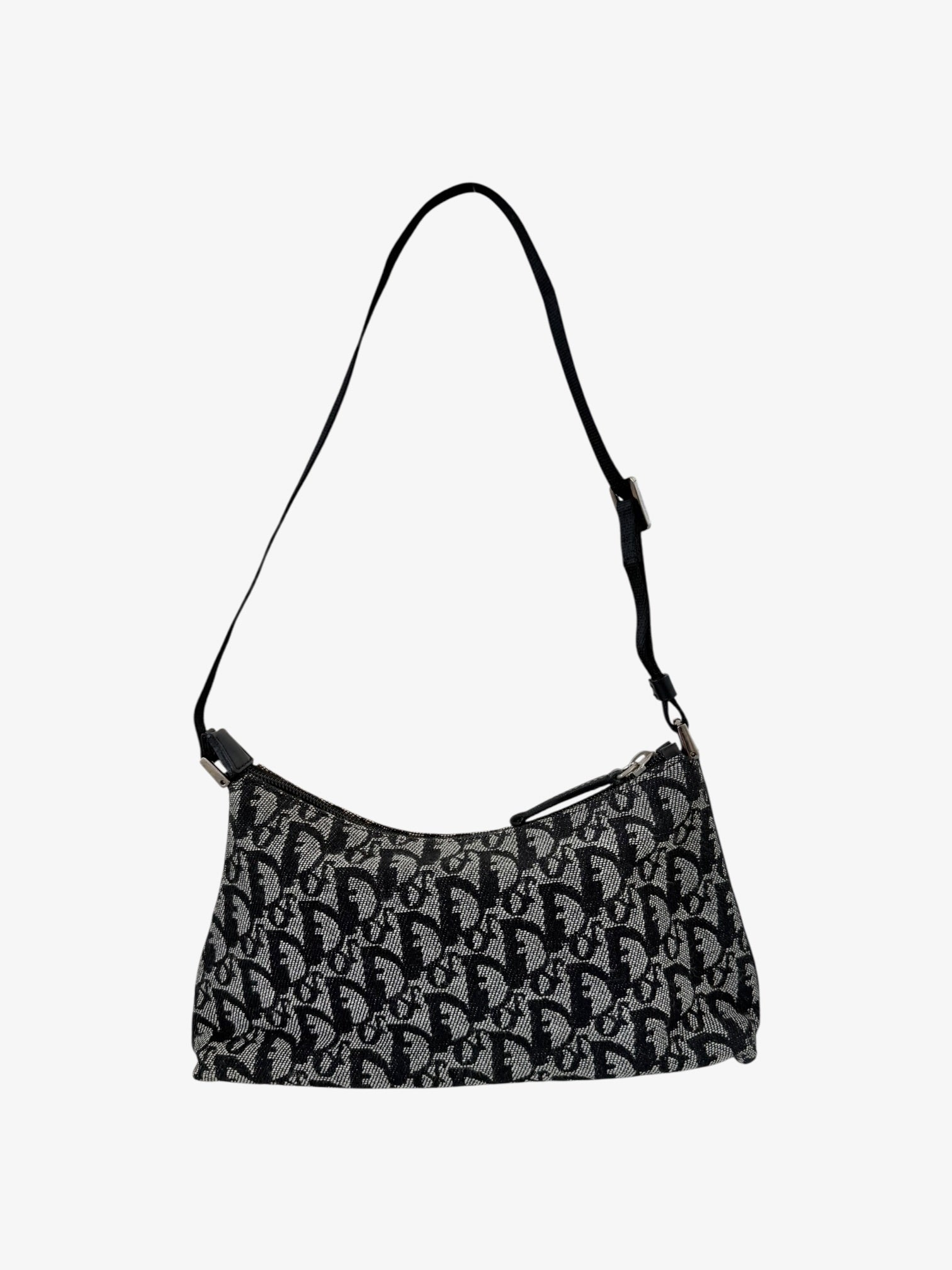 Christian Dior Trotter Canvas Shoulder Bag