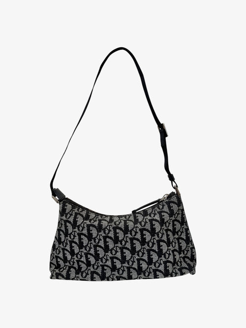 Christian Dior Trotter Canvas Shoulder Bag