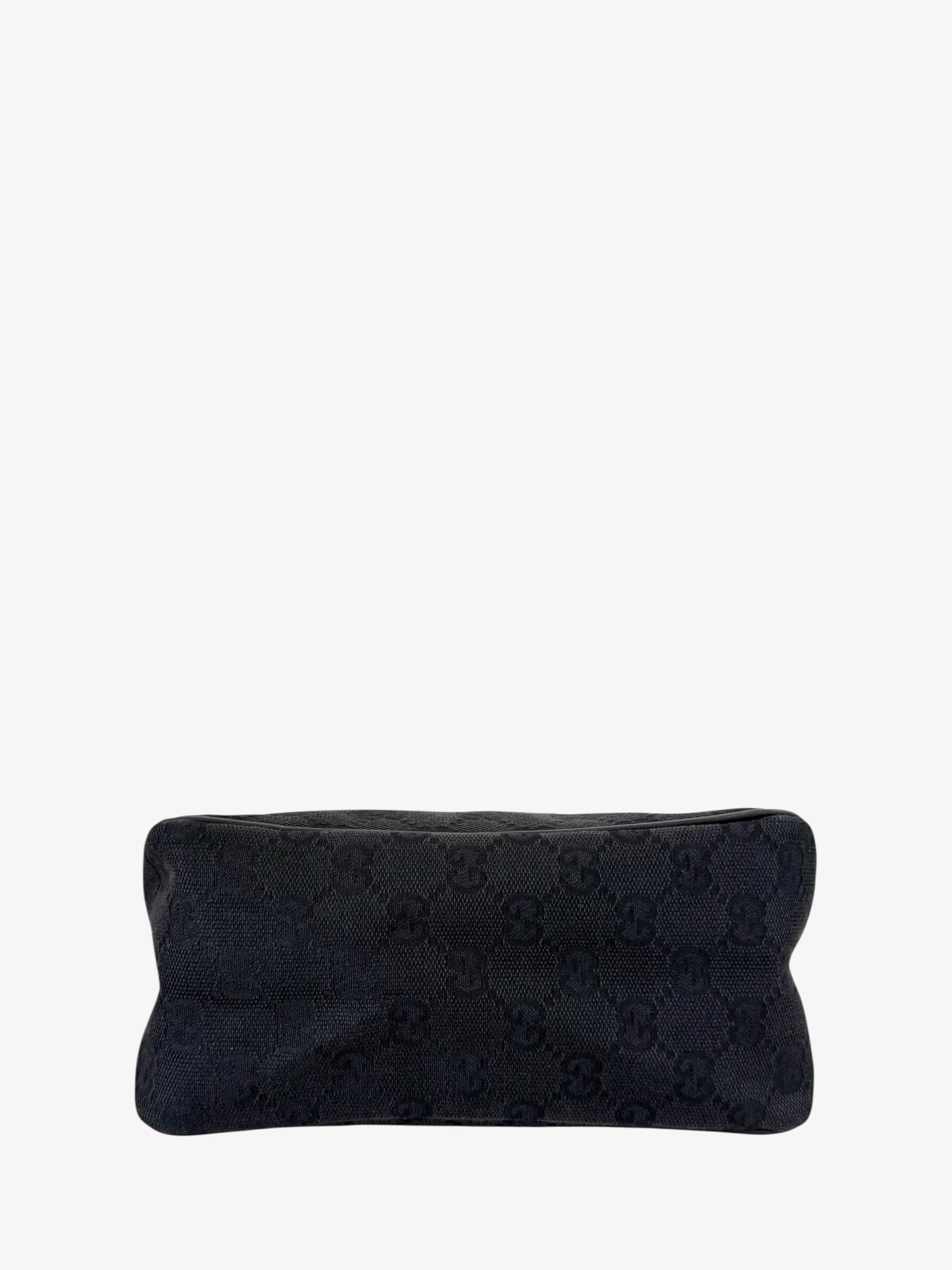 Gucci GG Canvas Shoulder Bag Black
