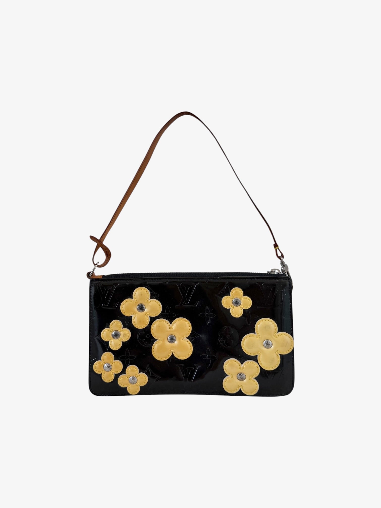 Louis Vuitton Vernis Lexington Fleurs Pochette