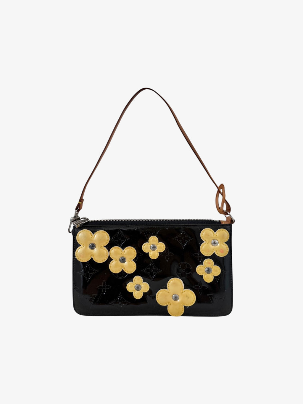 Louis Vuitton Vernis Lexington Fleurs Pochette