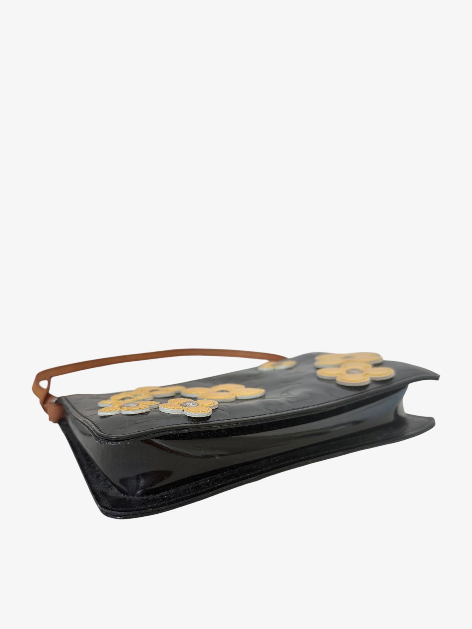 Louis Vuitton Vernis Lexington Fleurs Pochette