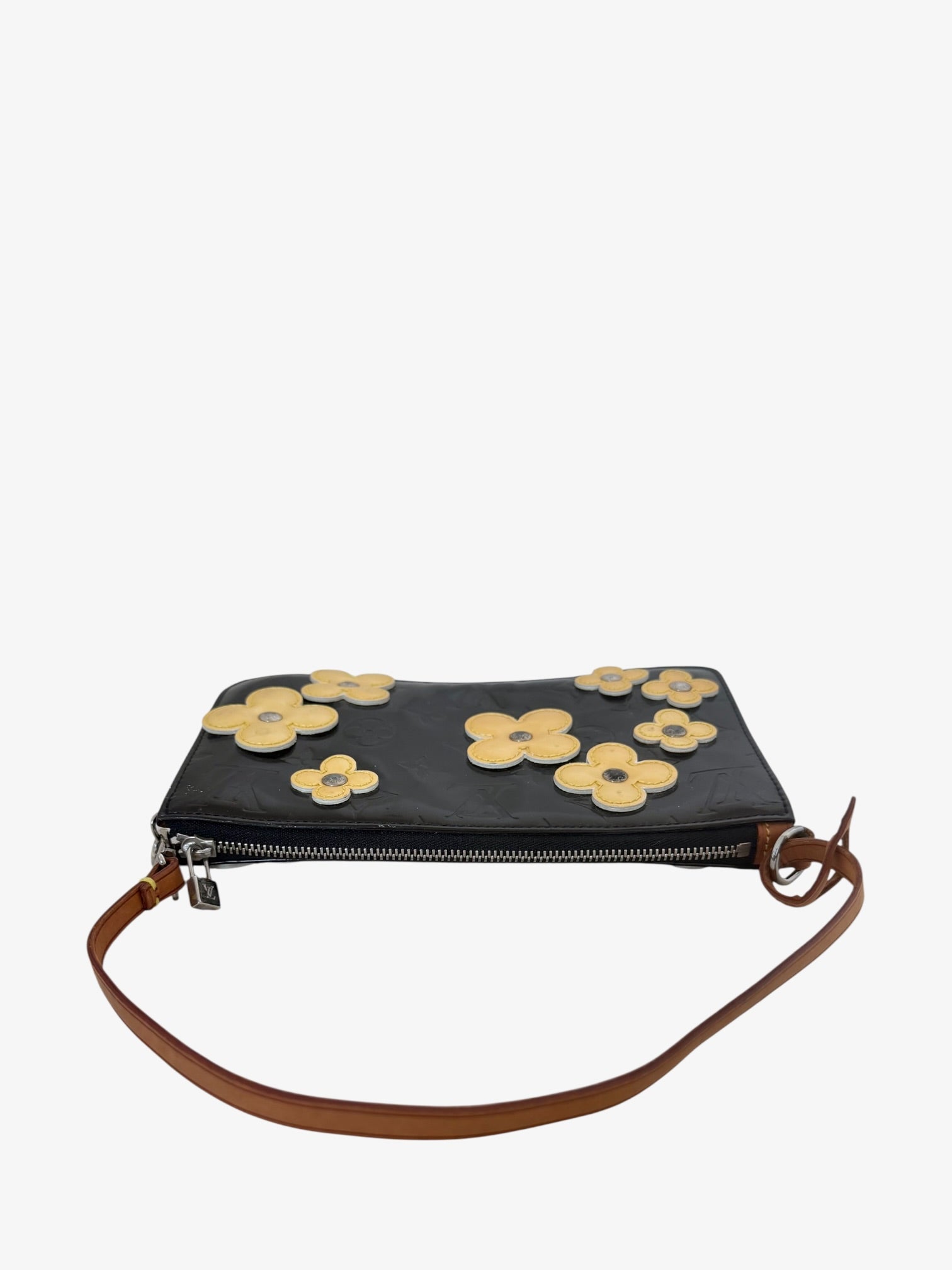 Louis Vuitton Vernis Lexington Fleurs Pochette