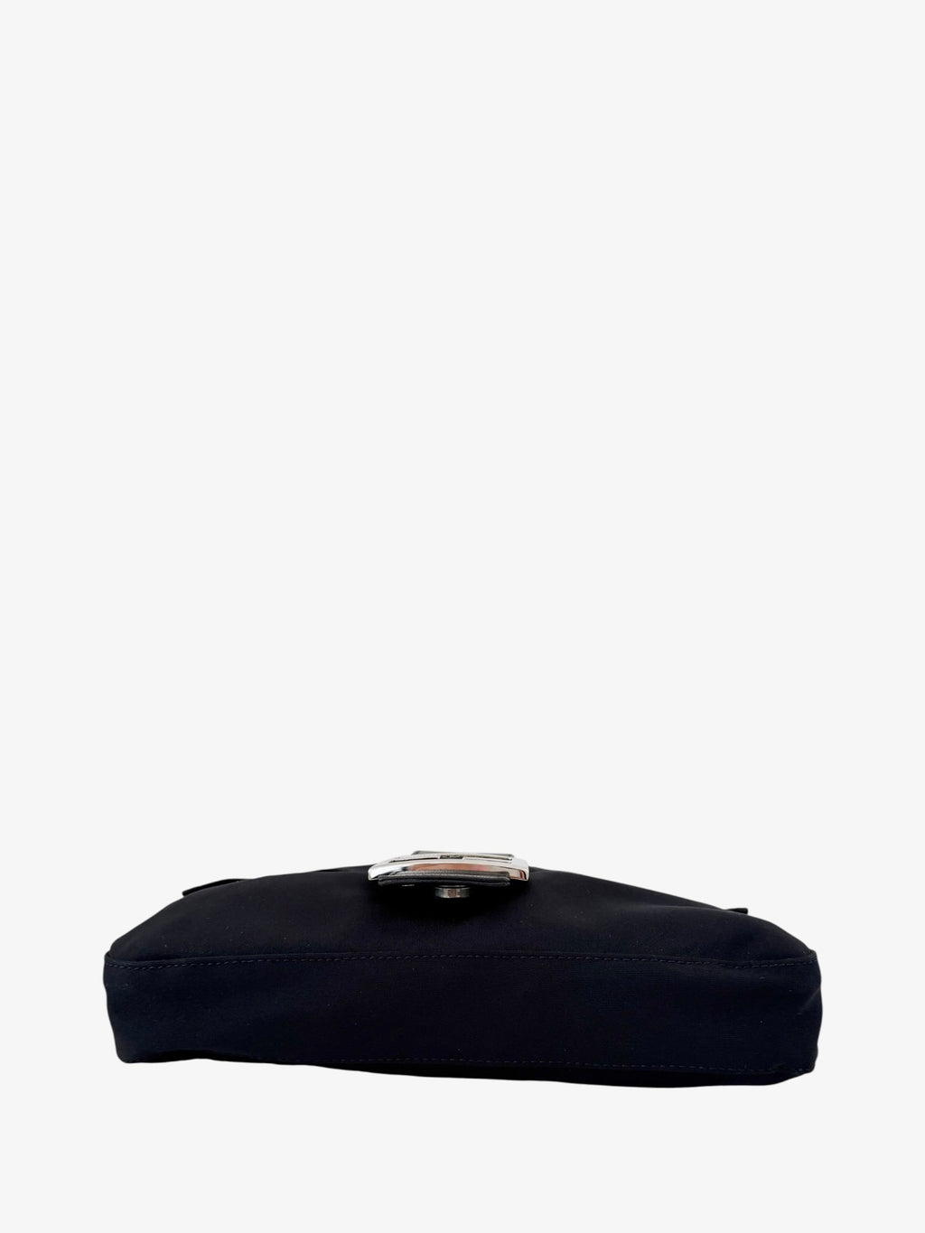 Fendi Zucca Neoprene Baguette Bag Black