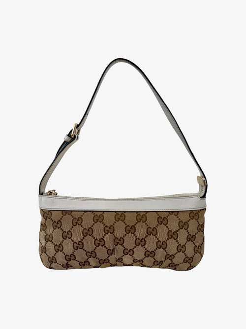 Gucci GG Canvas Interlocking G Pochette Bag