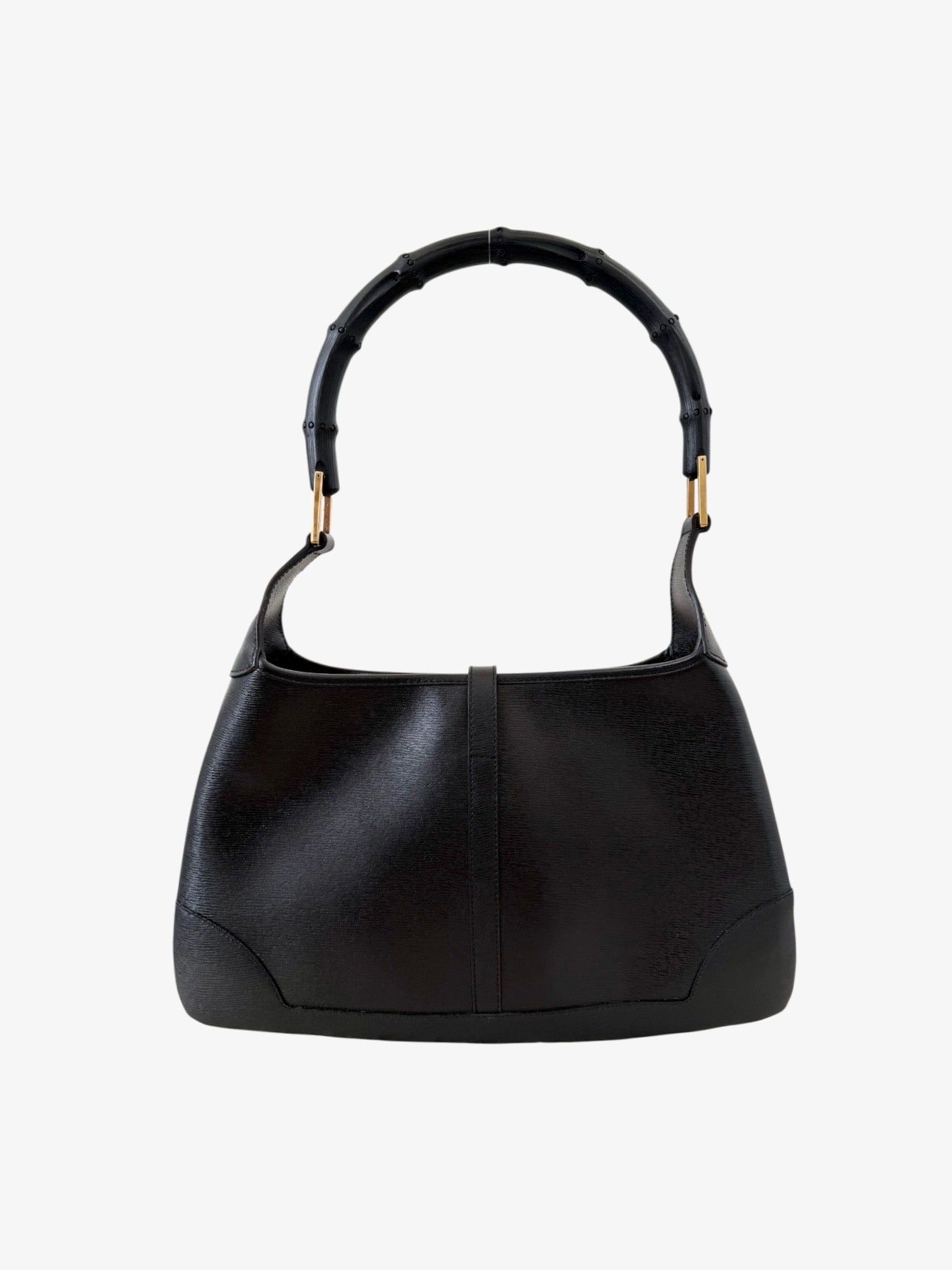 Gucci Bamboo Handle Jackie Leather Bag