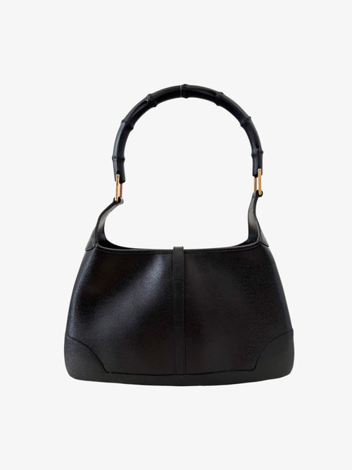 Gucci Bamboo Handle Jackie Leather Bag
