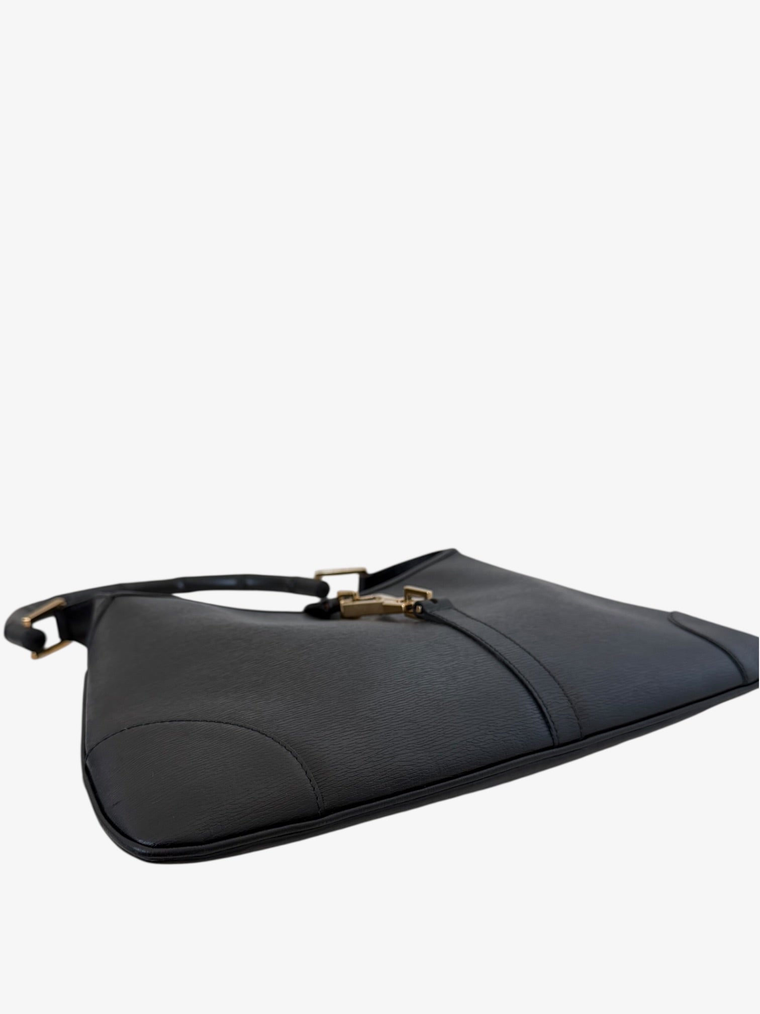 Gucci Bamboo Handle Jackie Leather Bag